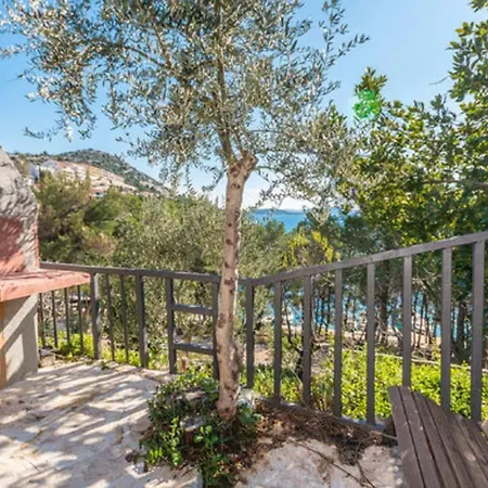 아파트 My Dalmatia - Beachfront Vanja With Sea View Terrace And Private Parking 드라게
