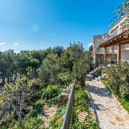 아파트 My Dalmatia - Beachfront Vanja With Sea View Terrace And Private Parking 드라게