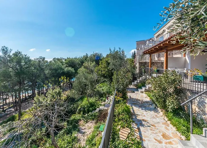 아파트 My Dalmatia - Beachfront Vanja With Sea View Terrace And Private Parking 드라게